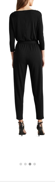 NWT Raulf Lauren Petite Black Jumpsuit - Picture 3 of 5